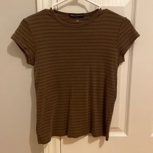 Brandy Melville striped hailie top